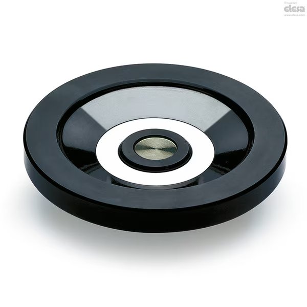 Without handle, solid hub, VDN.300 FP-SST, Elesa, Mfr#: VDN.FP-SST